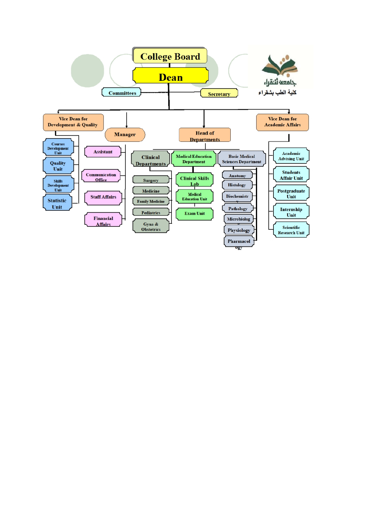 College structure