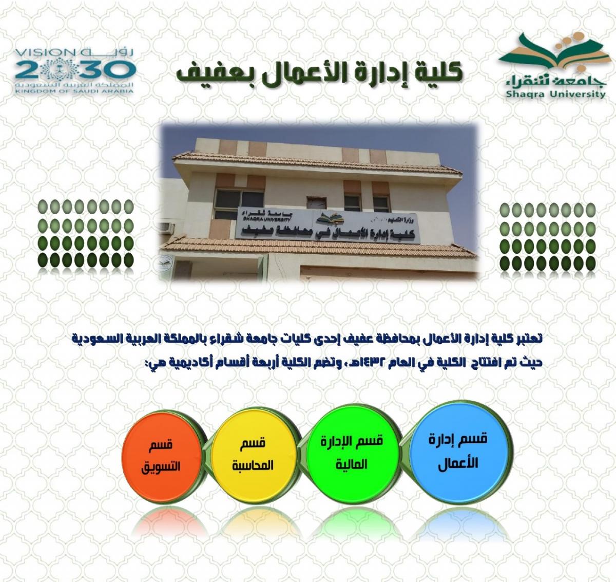 إدارة الاعمال بعفيف
