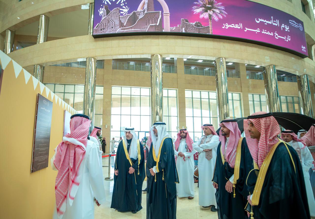 ‏معرض يوم التأسيس‬⁩ بجامعة شقراء‬⁩ يستعرض أبرز المحطات التاريخية على مدى ثلاثة قرون