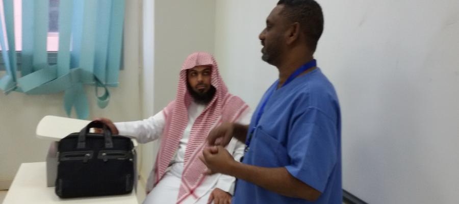 جمعية نقاء الخيرية لمكافحة التدخين في زيارة كلية التربية