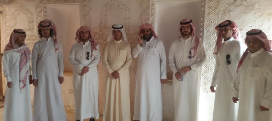 تربية شقراء في زيارة الأماكن الأثرية (قصر السبيعي)