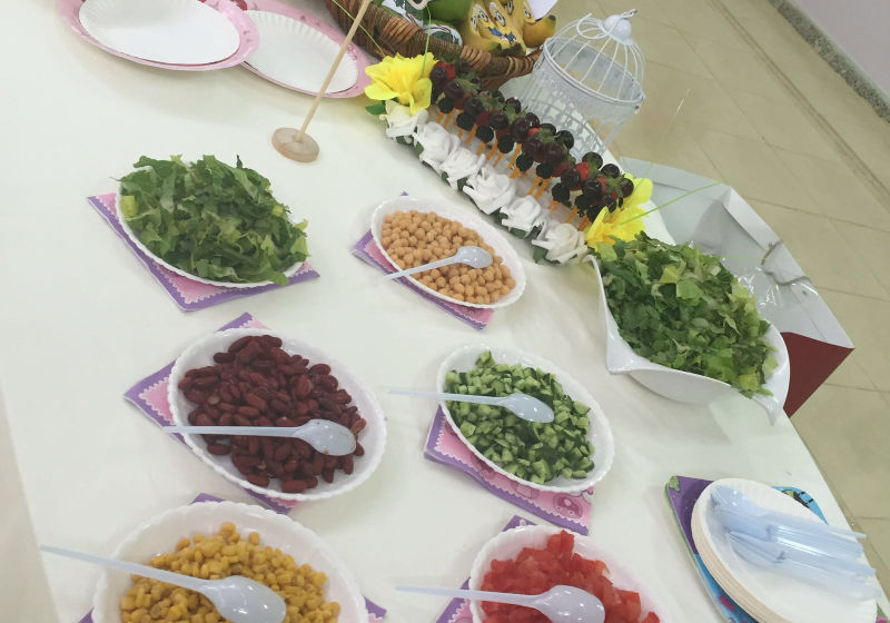 نشاط ترفيهي لكلية التربية شطر البنات مع طالبات مدرسة الابتدائية العاشرة بشقراء