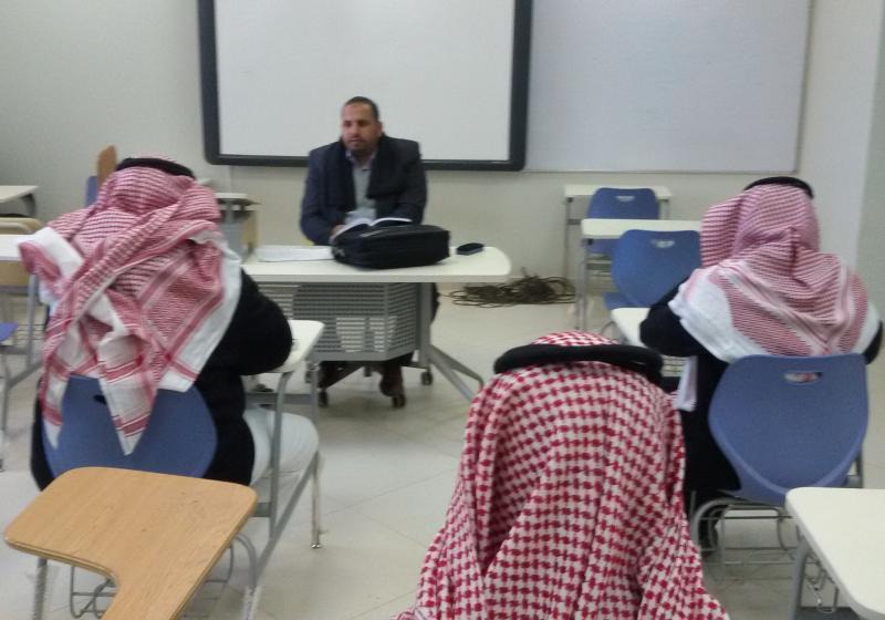 ندوة عن (قلق الاختبارات ) للدكتور نايل الكعابنه