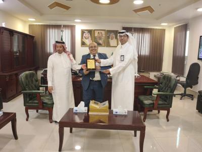التكريم الفائز بالمركز الثالث